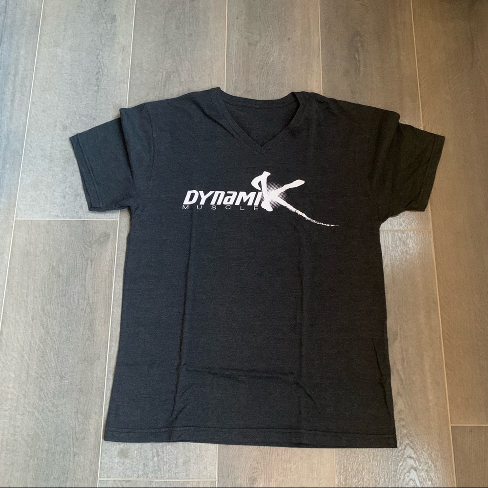 DynamiK Muscle Men's T-Shirt, Black